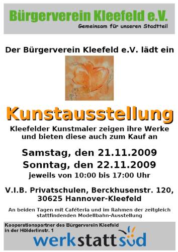 Kunstausstellung in Kleefeld