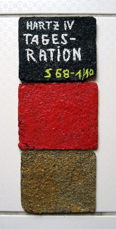 SCHUPPEN 68 - schwarz rot gold brot
