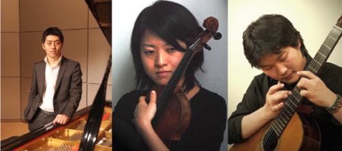 Takanori Ito, Sayaka Yonekawa und Gaku Yamada